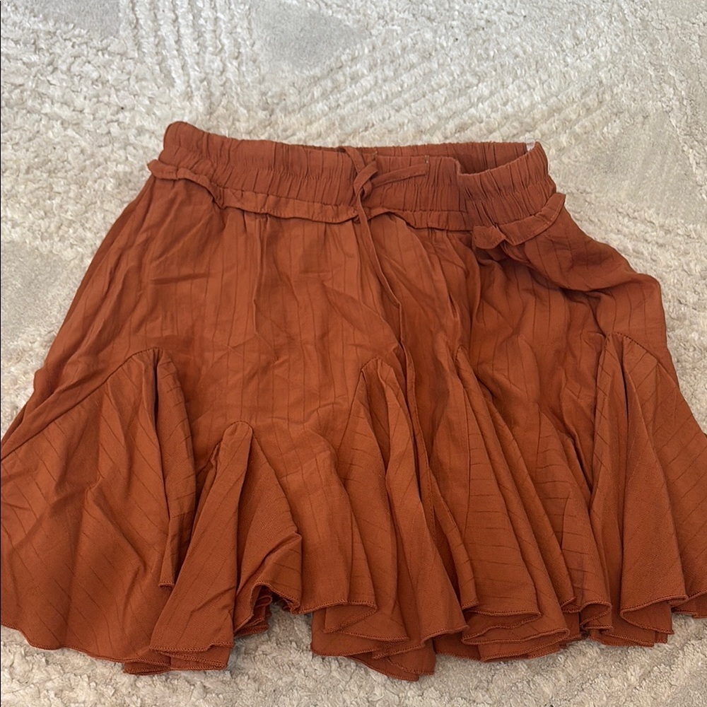 Women's ruffle skort